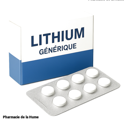 Lithium générique pas cher